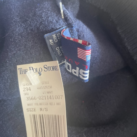 Vintage Polo Sport Ralph Lauren Beanie NWT - Picture 4 of 5